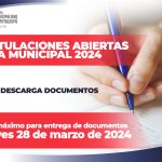 POSTULACIONES ABIERTAS – BECA MUNICIPAL 2024