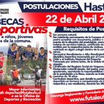 REGLAMENTO DE BECA DEPORTIVA “ILUSTRE MUNICIPALIDAD DE FUTALEUFÚ”