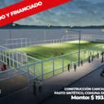 APROBADA Y FINANCIADA: CONSTRUCCIÓN CANCHA FUTBOLITO PASTO SINTÉTICO, COMUNA DE FUTALEUFÚ